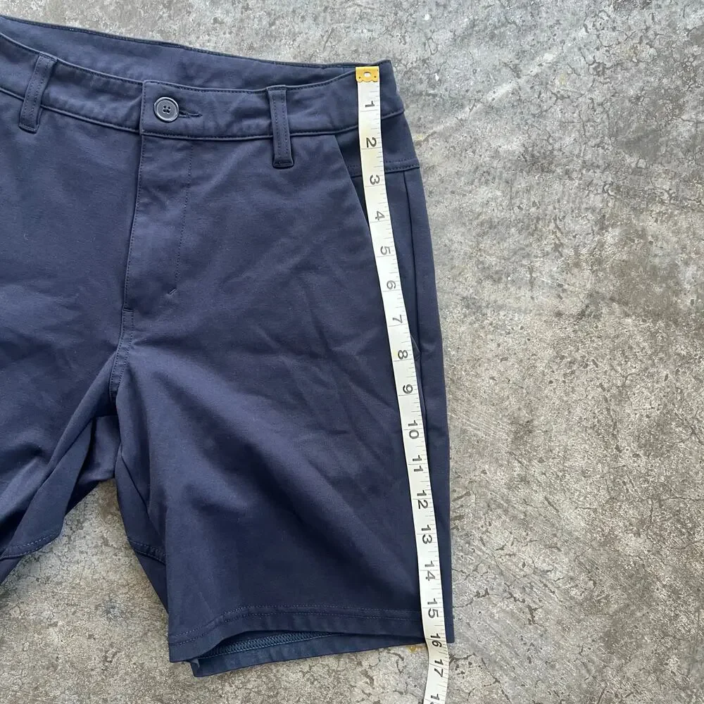 BYLT Premium Basics Everyday Short 8" Navy Blue 30 - Picture 10 of 13